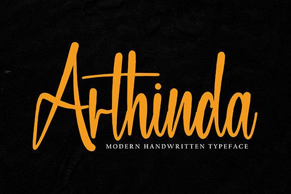 Arthinda: The Handwritten Font That Elevates Your Brand