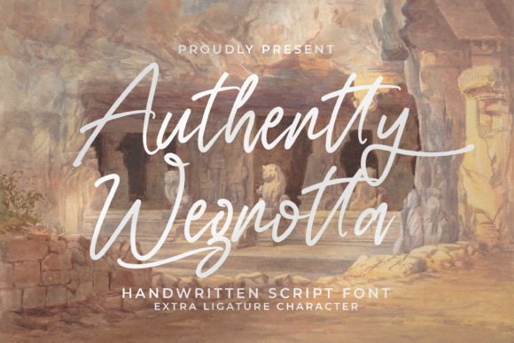 Authentty Wegnotta: A Premium Script Font for Branding