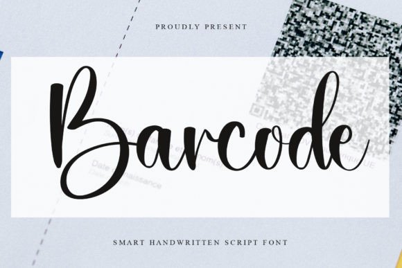 Barcode: A Handwritten Script Font for Modern Web Design