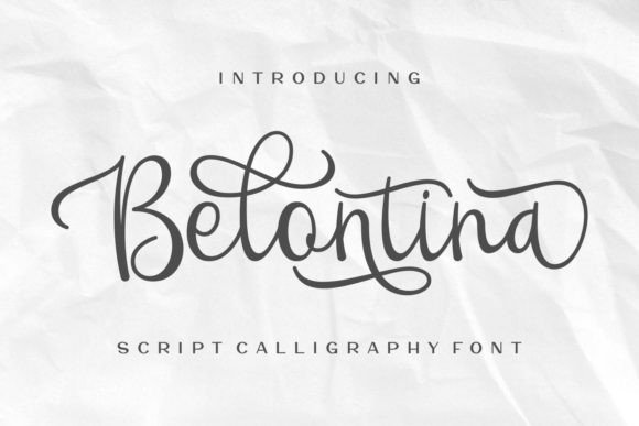 Belontina: A Script Font That Elevates Your Brand Identity