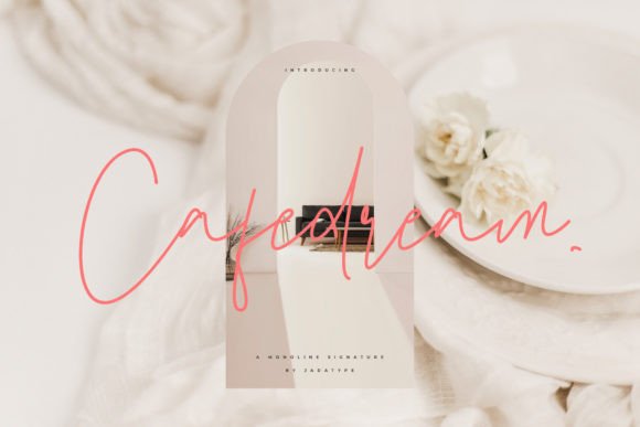 Cafedream: The Script Font That Elevates Your Brand Identity