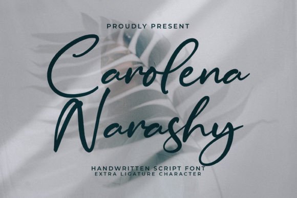 Carolena Narashy: A Premium Script Font for Web Headers