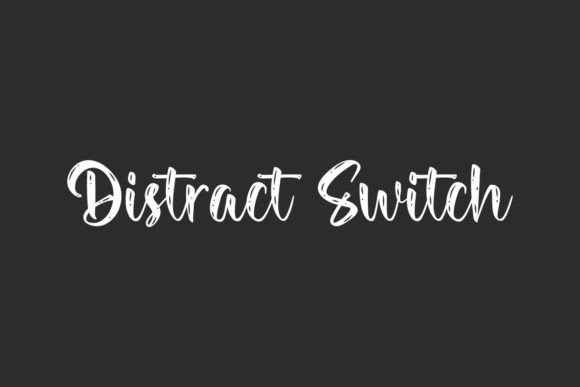 Distract Switch: The Script Font for Scroll-Stopping Marketing