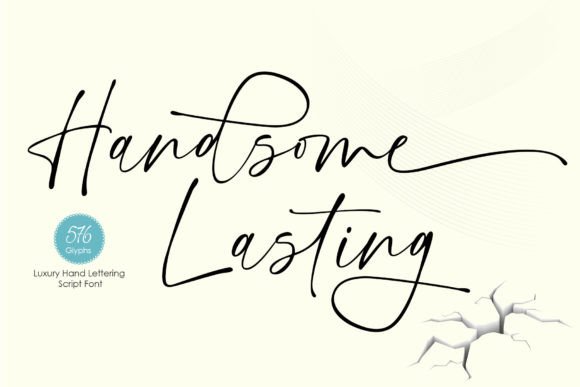 Handsome Lasting: The Script Font for Scroll-Stopping Marketing