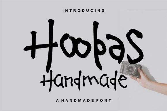 Hoobas: A Playful Script Font for Handmade Brands