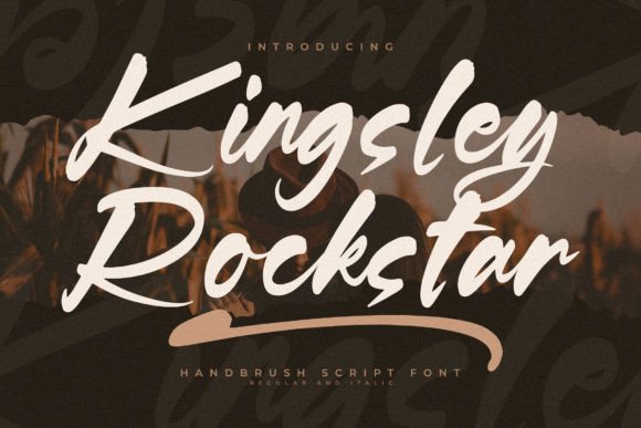 Kingsley Rockstar Font Review: A Bold Script for Branding