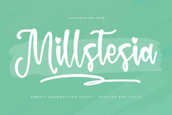 Millstesia: A Handwritten Typeface for Editorial Warmth