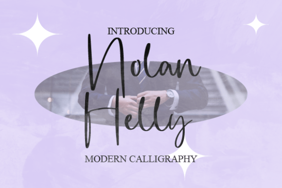 Nolan Helly: A Script Font for Modern Web Design