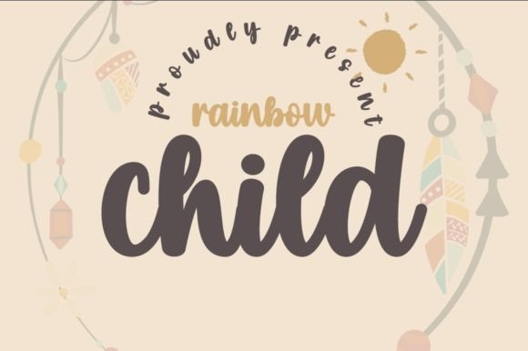 Rainbow Child: The Script Font for Scroll-Stopping Marketing