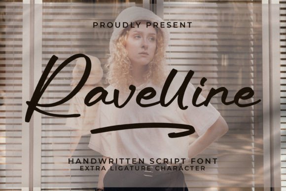 Ravelline: A Handwritten Typeface for Editorial Design