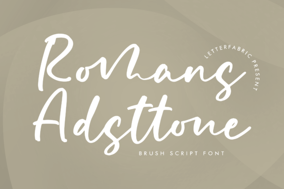 Romans Adsttone: A Vibrant Script Font for Web Headers