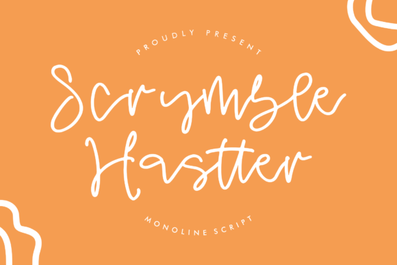 Scrymble Hastter: A Script Font That Elevates Your Brand