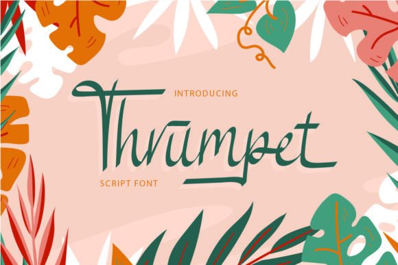Thrumpet: The Playful Script Font for Memorable Brands