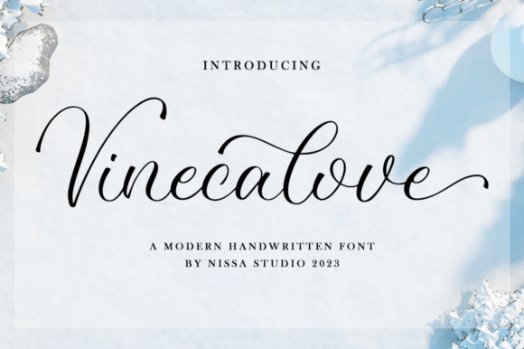 Vinecalove: A Delicate Script Font for Handmade Brands